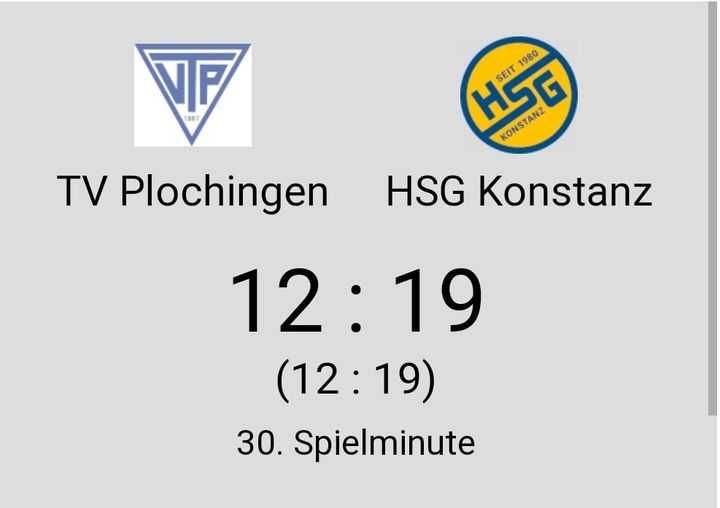 Halbzeit in der Schafhausäckerhalle.