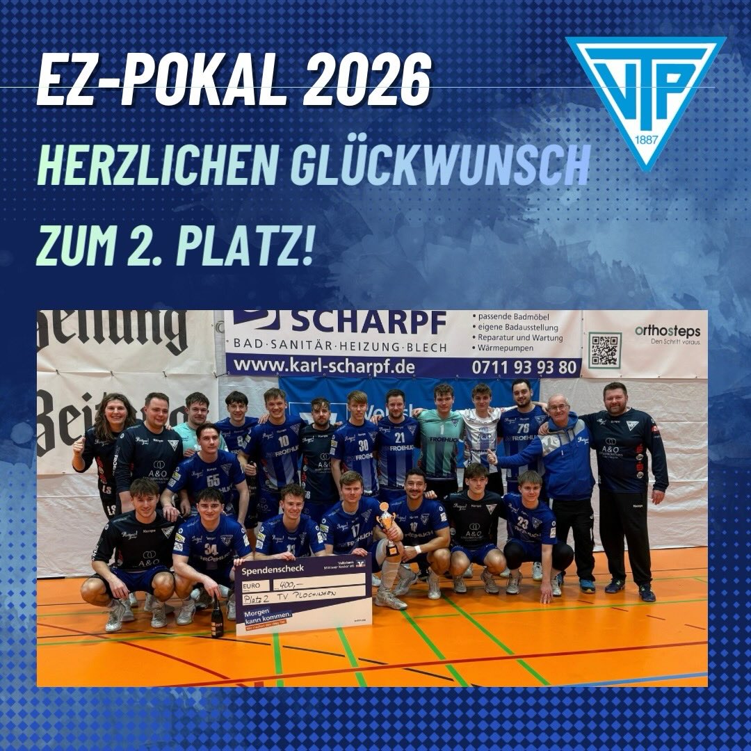 Herzlichen Glückwunsch an unsere Plochinger Jungs, starke Leistung!