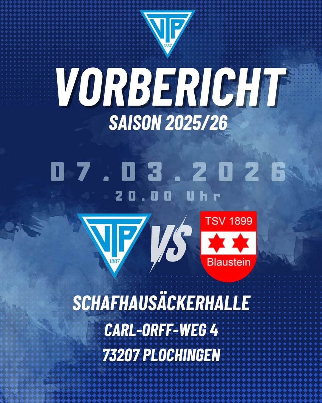 Vorbericht TVP – TSV Blaustein