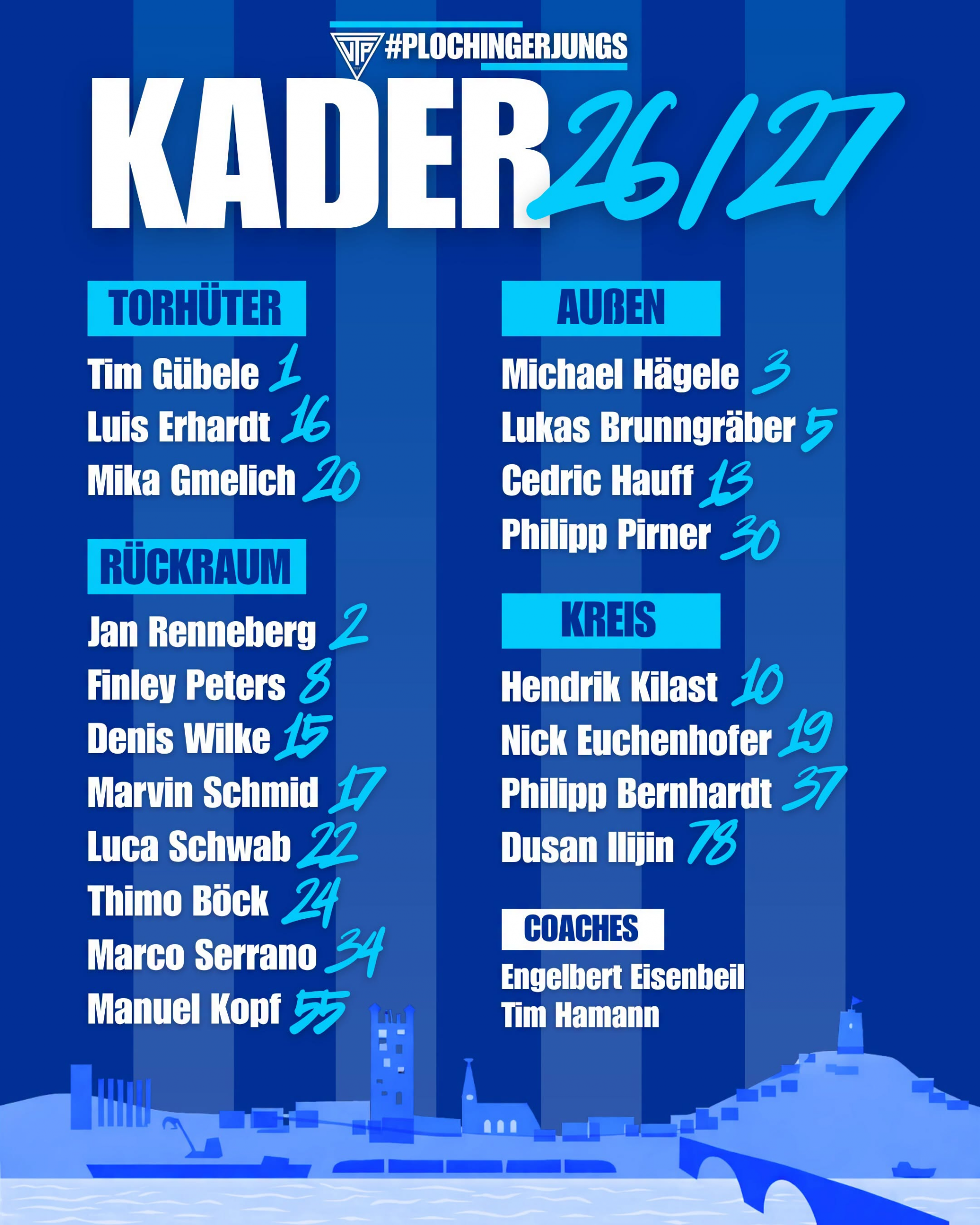 DIE TRUPPE FÜR DIE OBERLIGA 2026/27 STEHT! 👊🏽