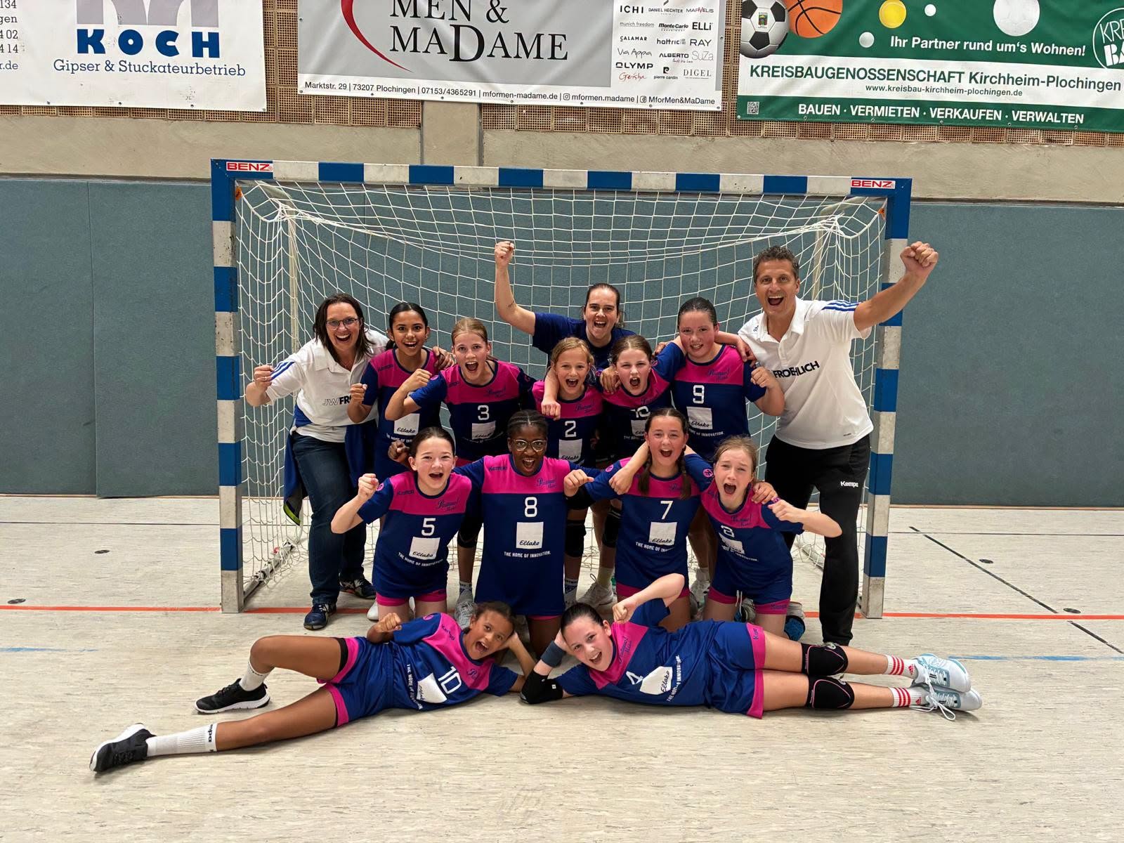 **Weibliche D-Jugend des TV Plochingen qualifiziert sich souverän für die Bezirk