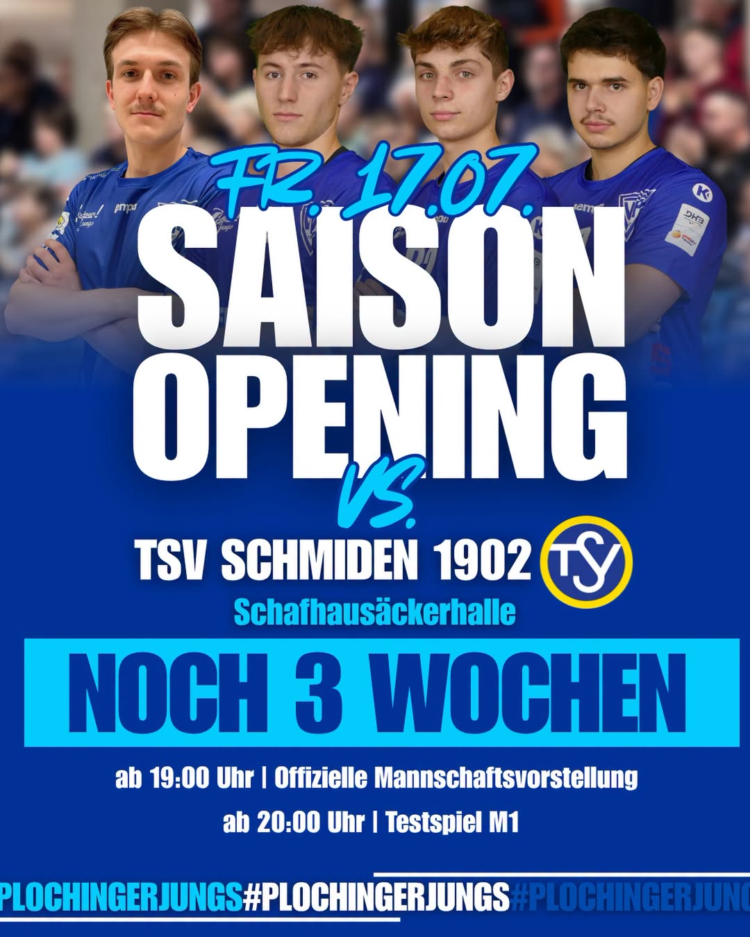 NOCH 3️⃣ WOCHEN BIS ZUM GROẞEN SAISON-OPENING…