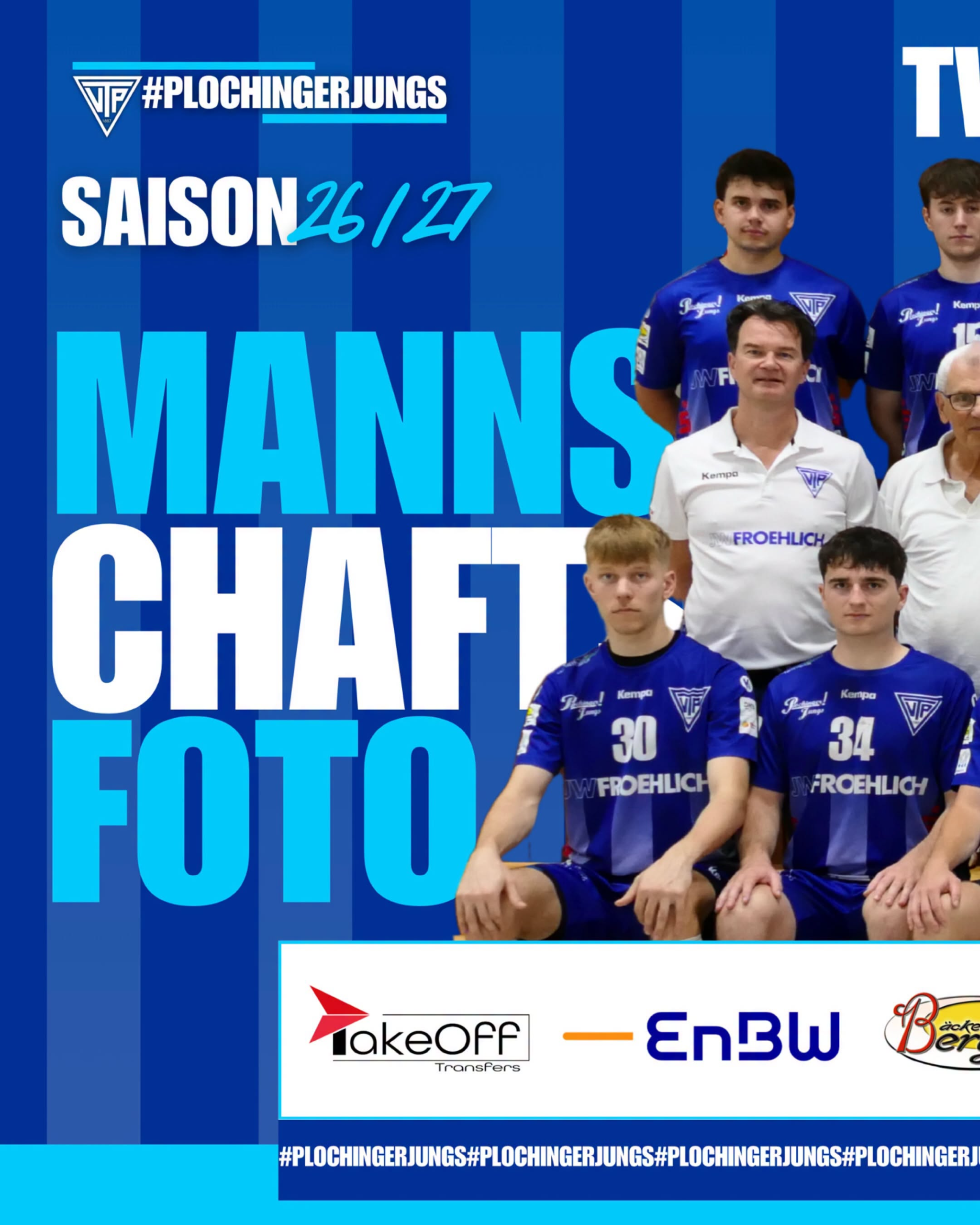 DIE JUNGS FÜR PLOCHINGEN! 💙🤍